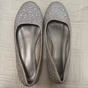 Silver/Gold Glitter Women's Shoes